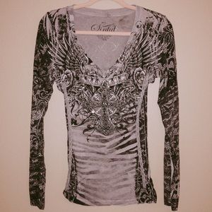 COPY - SINFUL by Affliction: ANATOLIA L/S VNECK